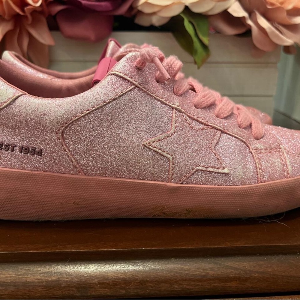 Vintage Havana Glitter Pink Sneakers - Picture 3 of 4